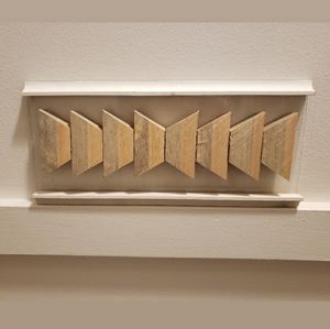 Glass & Wood Shelf Art